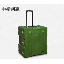中衡创赢 滚塑拉杆箱ZHCY-6572 空投物资箱防潮器材 绿色655*620*425mm
